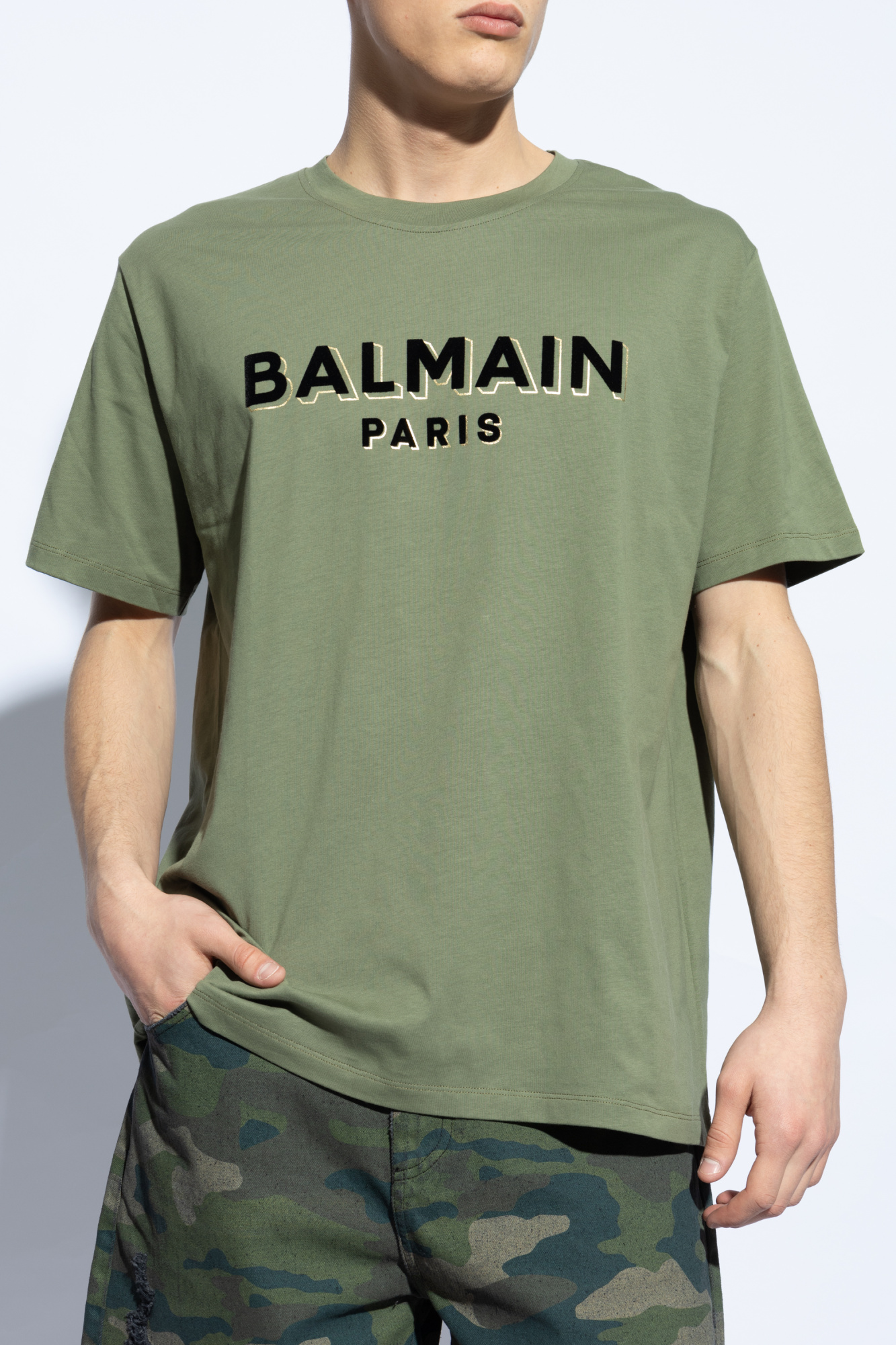 SchaferandweinerShops Grenada - Green T - shirt with logo